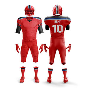 Uniformes al por mayor Uniforme de fútbol americano Última camiseta de fútbol americano y uniformes de fútbol americano de diseño corto - Product Image 4