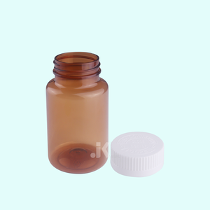 Botella de Lujo de 120 ml, Color Marrón/PET, para Envasado de Píldoras, Vitaminas y Polvos, Soluciones de Envasado JK, Ciudad de Ho Chi Minh, Vietnam - Product Image 3