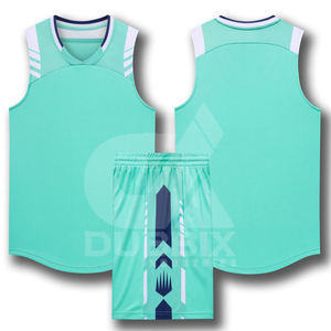 Ensemble de maillots de basket-ball personnalisés respirants taille XS, chemise avec nom et numéro personnalisés pour hommes, femmes et jeunes - Pour les vêtements de sport d'été - Product Image 5