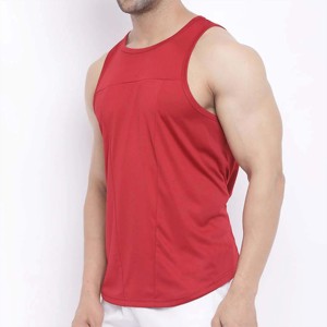 Camiseta sin mangas para hombre, ligera y absorbente de humedad, perfecta para gimnasio, correr y entrenar - Product Image 5