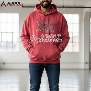 Sudaderas Urban Fit para Hombre con Lavado Ácido y Pedrería Brillante - Product Image 3