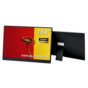 Moniteur portable 15,6 pouces ultra fin Full HD 1080p IPS, moniteur de voyage, deuxième <span class=keywords><strong>écran</strong></span> USB C pour ordinateur portable, <span class=keywords><strong>Mac</strong></span>, téléphone, Xbox, Switch - Product Image 1
