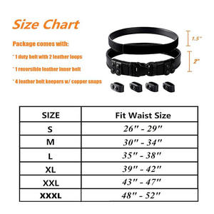 Cinturón Táctico de Alta Calidad 2026, Cuero Vacuno Puro, Diseño Personalizado con Logotipo, Hebilla Ajustable, Cinturón de Trabajo - Product Image 6