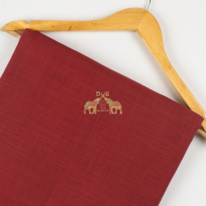 Tissu en coton slub de haute qualité, écologique, doux, respirant, idéal pour la confection artisanale de vêtements et robes d'été - Product Image 4
