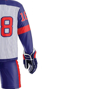 Uniforme de Hockey sur glace professionnel de haute qualité nouvelle conception ensembles de vêtements de sport grande taille 100% Polyester écologique personnalisable - Product Image 5