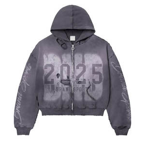 2025 marque sport conception Unique poids lourd 400gsm sweat à capuche unisexe vêtements de rue Offre Spéciale pas cher prix grande personnalité à capuche - Product Image 3