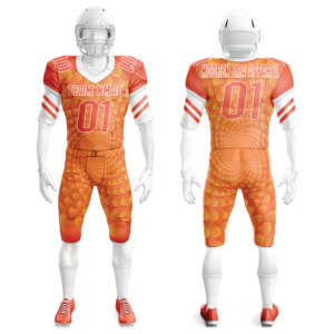 Uniformes de fútbol americano de manga corta personalizados de la mejor calidad, ropa deportiva de sarga para jóvenes, uniformes transpirables de talla grande - Product Image 4