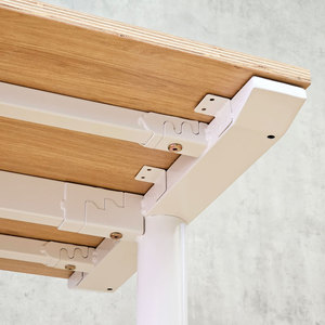 Escritorio Minimalista de Madera Contrachapada de 100x60cm HBTO010 - Product Image 6