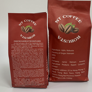 Meilleure vente Grains de café de qualité supérieure Pleine maturité Saveur riche Robusta torréfié à haute teneur en caféine Emballage personnalisé disponible - Product Image 4