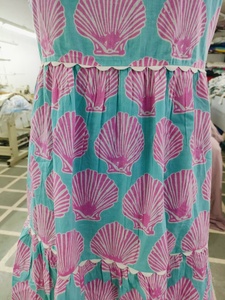 Robe courte pour filles, style bohème chic, imprimé coquillage, tunique de plage, mode féminine magique et décontractée - Product Image 3