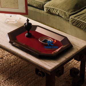 BANDEJA DE LACADO TINTADO y bandejas de laca decorativa de proveedor de Vietnam de alta calidad al por mayor OEM diseño personalizado envío rápido - Product Image 3