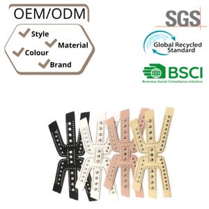 Chaussures pour femmes à clous, dessus avec autocollants en strass et matériaux auxiliaires, dessus de chaussures à tension contrôlée, approvisionnement direct d'usine - Product Image 4