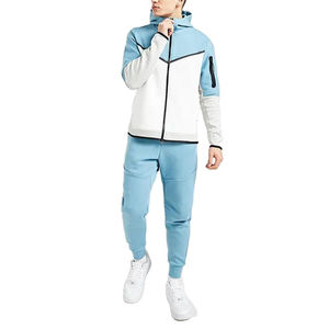 Ensembles de survêtements et de sweats à capuche évasés personnalisés, impression en relief, poids lourd, 100% coton, survêtements en molleton unisexe, survêtements évasés pour hommes - Product Image 6