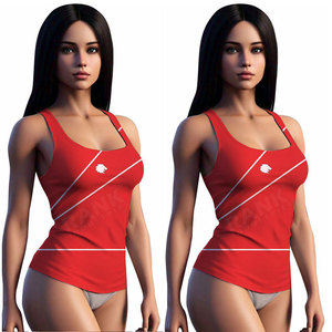 Ropa Deportiva, Camiseta sin Mangas para Mujer, Tejido Transpirable, Logotipo Personalizado en la Parte Delantera, Camiseta sin Mangas de Alta Calidad para Mujer - Product Image 5