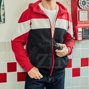 Double Layer Pullover Regular Fit Mens <b>Ninja</b> Balaclava Fleece Heavy Weight Zip 100% Cotton 310g Winter Customizable Blank Color - Product Image 5