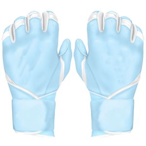 Guantes de bateo de béisbol de protección de manos personalizados profesionales de cuero impermeable dedo completo protección UV cómodo razonable - Product Image 1