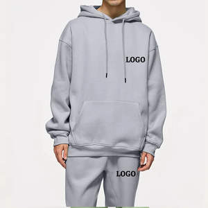 Survêtement en coton 100% de haute qualité pour hommes, ensembles imprimés respirants pour la saison d'automne de gymnastique, plusieurs couleurs disponibles - Product Image 1