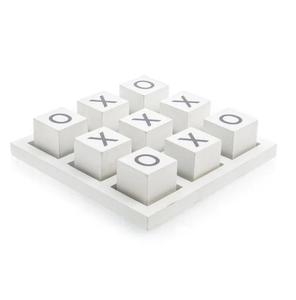 Juego de mesa de madera Tic TAC toe para niños Juego al aire libre Tic Tac Toe Backgammon Juego de mesa de ajedrez más exigente - Product Image 5