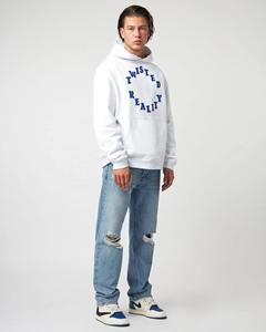 เสื้อสวมหัวผ้าฝ้ายน้ำหนักมากกำหนดเองเสื้อมีฮู้ดธรรมดาทรงฮิปฮอปแนวสตรีททรงสูง - Product Image 2