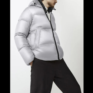 Doudounes à la mode pour hommes avec logos personnalisés avec capuche Veste d'hiver Veste polaire à bas prix nouveau design 2025 - Product Image 3