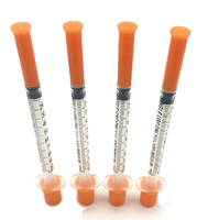 Jeringa Estéril de Fabricante, Jeringa de Insulina Desechable de 0.5cc 1cc 1 ml