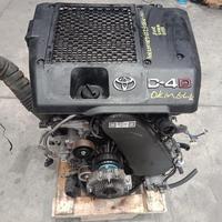 1KD Moteur diesel complet d'origine japonaise d'occasion avec transmission 1KD