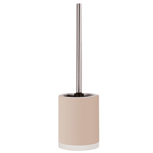 Escobilla y Soporte para Inodoro CAGLIARI, Color Marrón Claro - Product Image 1