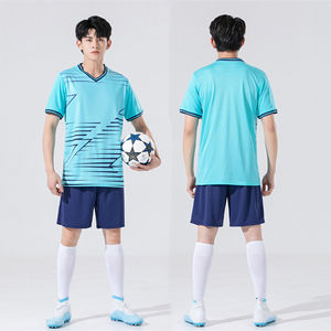 Ensemble de maillots de football pour enfants et adultes Combinaison d'entraînement de football pour hommes et femmes Kit de football pour enfants Chemise de football short Vêtements de sport Vêtements de course - Product Image 5