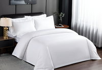 Draps de lit d'hôtel de qualité supérieure, confortables et durables, pour l'hôtellerie et l'usage commercial, draps de lit d'hôtel de qualité supérieure, doux et confortables