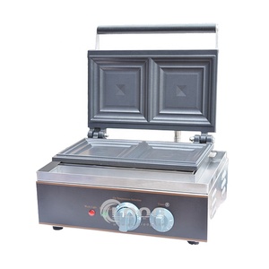 Máquina de parrilla de prensa de sándwich comercial al <span class=keywords><strong>mejor</strong></span> precio Máquina de sándwich de calor eléctrico - Product Image 1
