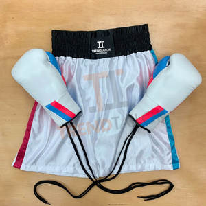 Pantalones Cortos de Boxeo para Hombre, Costuras Resistentes para Entrenamientos Intensos y Sesiones de Boxeo - Product Image 2