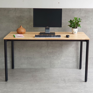 Escritorio para Computadora/Laptop de Madera de Caucho Encastrable de 140x70cm para Oficina en Casa - HBOM204 - Product Image 4
