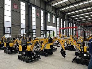 เครื่องจักรขุดถัง0.025m3ขนาดเล็ก HT12ตีนตะขาบน้ำหนัก1200กก. - Product Image 5