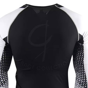 Anti-rides prix raisonnable meilleur Design Rash Guard avec Logo personnalisable poids léger hommes Rash Guard - Product Image 5