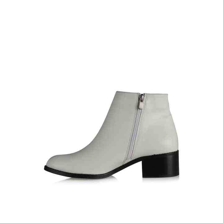 Size 41-42-43-44 White Boots for Women Large Size