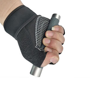 Guantes de levantamiento de pesas de alta calidad logotipo personalizable guantes de gimnasio - Product Image 5