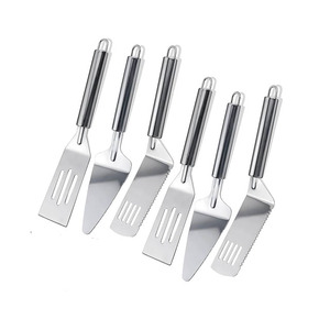 Couteaux à peinture Spatule en acier inoxydable Couteaux à palette avec manche en bois pour peinture à l'huile et à la gouache - Product Image 4