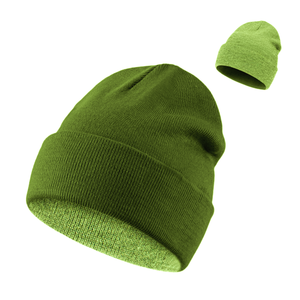 Bonnet en acrylique personnalisé 100% bonnet tricoté chaud de haute qualité pour hommes et femmes vêtements d'affaires en plein air avec motif de lettres imprimées - Product Image 2