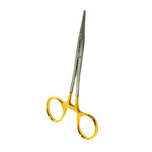 Juego de Hemostáticos Manuales de Acero Inoxidable Alemán de Primera Calidad, 2 Unidades, Rectos y Curvos, 5 Pulgadas, Pinzas Arteriales, Ortodoncia Dental, CE - Product Image 6