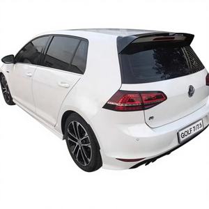 สปอยเลอร์หลัง ชิ้นส่วนรถยนต์ขายส่งจากโรงงาน แผ่นบังลมด้านหลัง สปอยเลอร์ดิฟฟิวเซอร์ ทาสีดำ เหมาะสำหรับรถยนต์ Volkswagen Golf 7/7.5 MK7 - Product Image 3