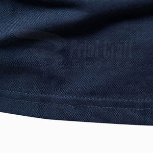 Marque privée pour hommes pour polos T-shirts confortables de grande taille en couleurs unies - Product Image 4