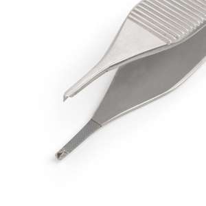 Fórceps de disección TC Gold Adson de alta calidad, 12 cm/4,7 ", perfil normal, 1x2 dientes, pinzas quirúrgicas de carburo de tungsteno - Product Image 6