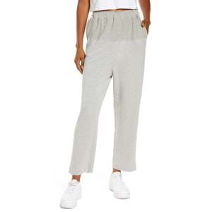 Pantaloni Jogger FP Movement Heather Grey di Free People, Taglia Large, Vita Alta, Traspiranti per la Stagione Primaverile - Product Image 1