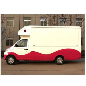 Camión de Comida Inteligente con Motor, Vehículo Móvil de Catering de Comida Rápida, Furgoneta de Cocina Callejera Completamente Equipada para Eventos al Aire Libre - Product Image 1