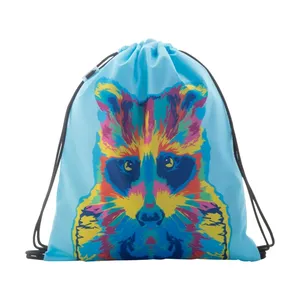 CreaDraw <b>Kids</b> RPET <b>Bag</b> Sustainable Promotional <b>Drawstring</b> Sportpacks for <b>Kids</b> - Product Image 2