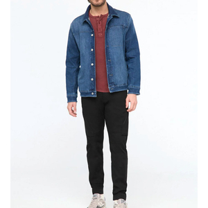 Wholesale Fashionable Men's High Quality <b>Custom</b> <b>Denim</b> <b>Jacket</b>/Men's Plain Hot Selling Winters <b>Denim</b> <b>Jacket</b> <b>Jacket</b> for man - Product Image 2