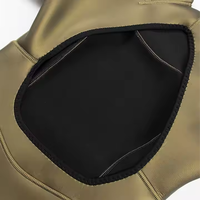 Trajes de neopreno de moda para hombres y mujeres, traje de neopreno corto de manga larga de una pieza para mujer, traje de neopreno de 2mm para buceo, surf, traje húmedo