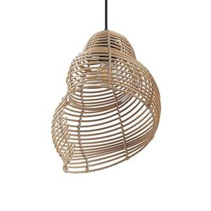 Produit tendance abat-jour en rotin tissé unique escargot design accessoires de lampe décorative pour la maison de vos rêves - Product Image 2