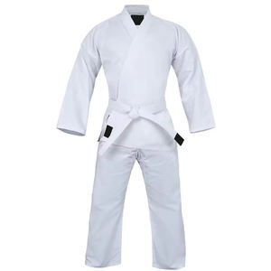 Trajes de Karate de algodón unisex más vendidos, uniformes de Taekwondo con logotipo personalizado al por mayor para hombres y mujeres, ropa de artes marciales - Product Image 1
