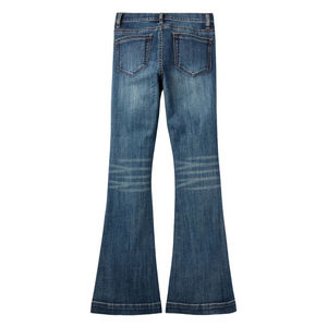 Jeans de Mezclilla Ajustados de Moda para Mujer, con Etiqueta Personalizada de Alta Calidad, Cintura Alta, Elásticos, Estilo Mom - Product Image 2